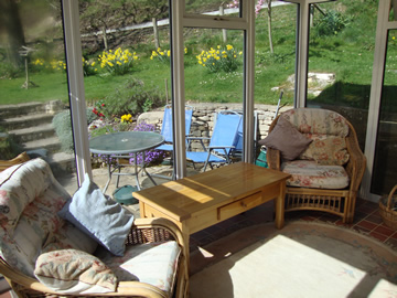 Conservatory at Stable Cottage